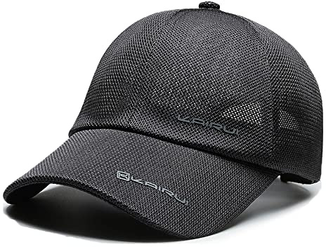 YAMEE Cappello Uomo Estivo Traspirante,Cappellino da Baseball,Berretto da Sole,Berretto Sportivo Cappellino Visiera Maglia Sottile Traspirante per Ambientazione Esterna,Sport,Viaggi