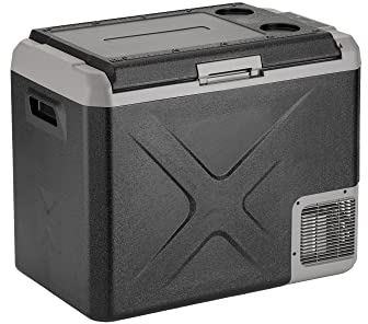 BRUNNER 0826053N Frigorifero & Congelatore Portatile a Compressore Basso Consumo, 40 Litri, Polarys Freeze Sz 40, Temperatura da -20℃ a 20℃, Frigo-Congelatore per Auto 12/24V Dc, 100/240V AC