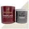 StoneLux 1 Litre Fireplace Stone Coating & 500ml Primer - Stone Effect Fireplace Paint (Limestone)