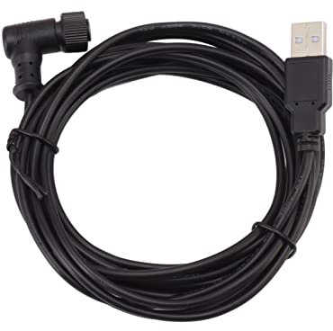 Tyenaza Irrigation Controller Cord, DC 5V 11.5ft Long USB Interface Copper Wire Watering Controller Cord for Irrigation Controller System