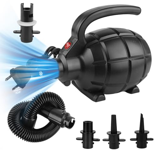 Vegena Pompe à air électrique 600 W pour coussins, lits gonflables, flottant, radeau et jouets