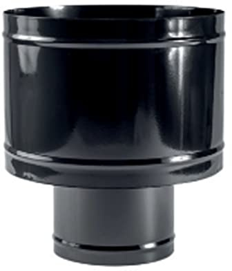 Estufa sombrerete terminal antirrevocante vitrif 90º ø 200 av200