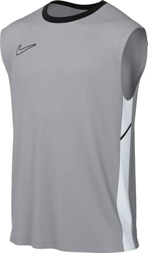 Nike Academy 25 Haut De Foot sans Manches Dri-Fit pour Homme, Wolf Grey/Black/White/Black, FZ9747-012, M