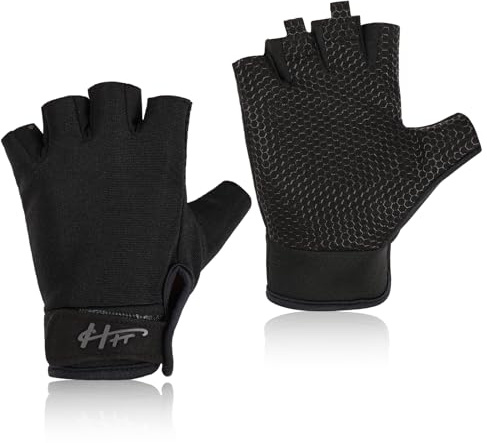 Hpmjz Half Finger Gloves Multipurpose Training Glove Cycling Biking Gloves Suitable for Men Women Outdoor Sports Gym Weight Lifting Rowing Motorcycle