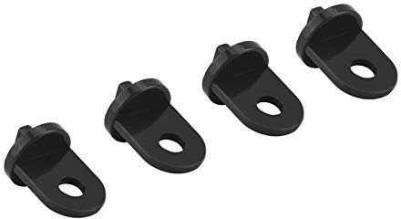 Akozon Akozon Cultivador Compacto de Acero con de Goma, Rastrillo de Garras Cortas para Jardinería y Aireación del Suelo (BLACK)