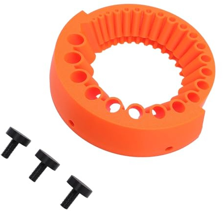 Eujgoov Afilador de Brocas, Accesorio para Afilar Brocas de Taladro Eléctrico de 2 a 13 Mm, con Herramienta Guía de Precisión para Amoladoras de 125 Mm.