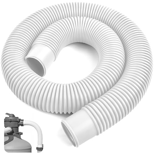 Tubo Piscina 38 mm 1 metro, Tubo di Ricambio per Pompa Piscina, Tubo Flessibile per Piscine, Tubi di Ricambio per Piscina, Tubo per Piscina da 38 mm, Tubi per Piscina Pompa Filtro Intex e Bestway
