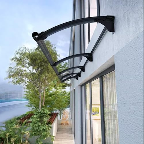 Modern dörrbaldakin för entré trädgård terrassöverdrag 45/55/65/80/90/100 cm storlekar 65 x 90 cm (26 tum x 35 tum) Veranda Shelter