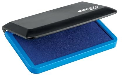 COLOP Tampon encreur Micro 1 9 x 5 cm Bleu