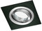 Wonderlamp Classic W-E000008 - Spot encastrable carré, il inclut douille GU10, angle basculement 30º, 9 x 9 x 2,5 cm, couleur noir