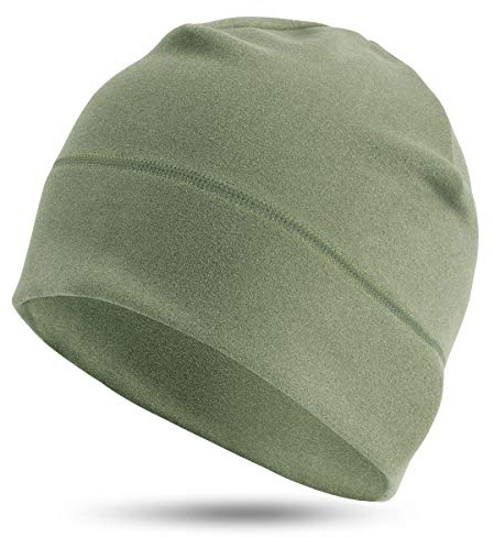 HASAGEI Gorro de Deporte para Hombre y Mujer, Gorro Funcional de Forro Polar, térmico, Transpirable, para Correr, esquí, Ciclismo, Snowboard, Escalada, Motociclismo y Exteriores (Verde)