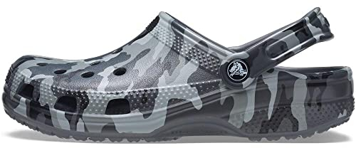Crocs Unisex Clog, Slate Grey Multi, 4 UK Men/ 5 UK Women