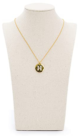 Oirlv Leinen Halskette Display Büste 3D Halskette Veranstalter Schmuck Display Halter (H-30cm)