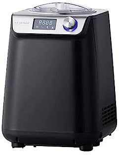 WAOCEO Sorbetière Sorbetiere Machine à crème glacée Maison entièrement Automatique Machine à crème glacée Yaourt Deux en Un Gelato Maker