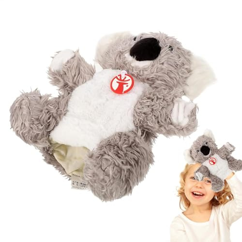 Koala Bear, pupazzi di peluche, pupazzi a mano realistici, pupazzi Koala fatti a mano - Animale di peluche morbido, presa comoda per la famiglia, gli amici, i colleghi, il compleanno di Pas