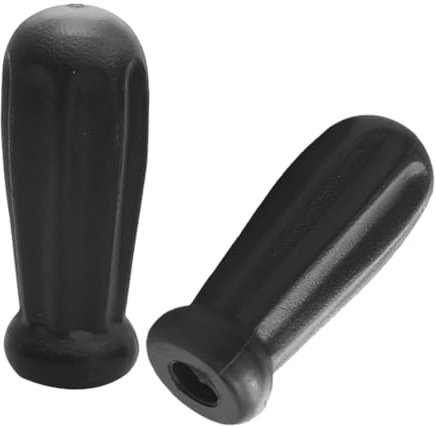 TOYANDONA 2 STK. Griff Der Fußballmaschine Fußball-ersatzteil Kicker Ersatzteile Kickergriffe Griffe Für Fußballtische Griffe Für Tischfußball Tischfußballstangen Tischfußballspiel Black Abs