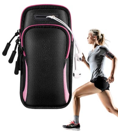 Brassard téléphone sport – Support de smartphone bras, manchon étanche ajustable | Sac de bras pour la course, jogging, fitness, femmes hommes, maintien sécurisé et confort optimal pendant l'entraînem