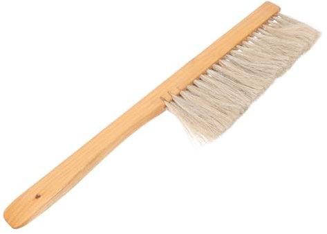 KONTONTY Bienenbürste Mit Holzgriff Imkerwerkzeug Für Bienenzucht Bienenreinigung Ausgewähltes Holzmaterial Langlebige Nutzung