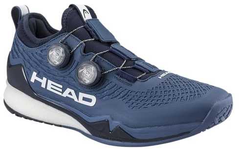 HEAD Men's Endure Pro BOA Tennis Shoe, Dark Blue/Navy, 11.5