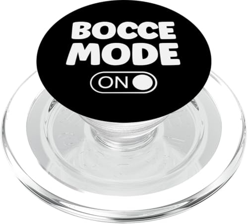 Bocce Mode ON - Vestito per giocatori di Bocce Bocce Ball PopSockets PopGrip per MagSafe