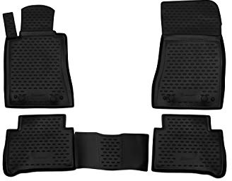 Element Passgenaue Premium Antirutsch Gummi Fußmatten - Mercedes-Benz E-Class W211 (Rear Drive)