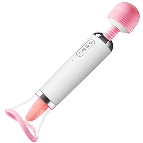 Massaggiatore portatile sextoinato glossy Stimulateur, con 10 modalita magiche potenti, 100% impermeabile.