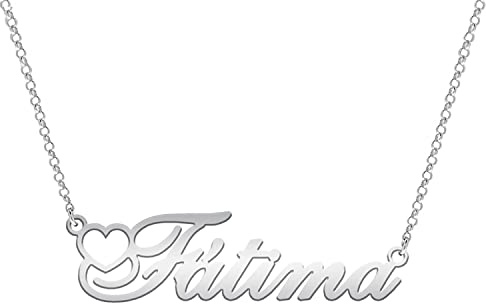 MI JOYA PERSONALIZADA - Collar con Nombre Personalizado - Joyería Personalizada para Mujer - Regalo Perfecto para Celebrar Cada Ocasión y Marcar Recuerdos Inolvidables. (B1 PLATA)