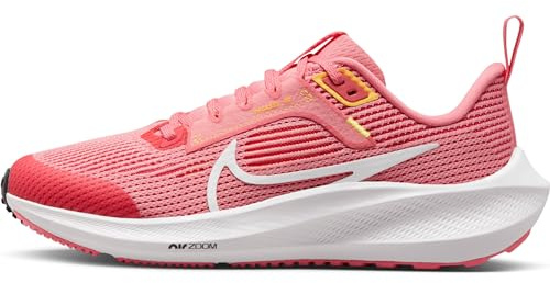 Nike Air Zoom Pegasus 40 (Gs) Straßen-Laufschuh Coral Chalk/White-Citron Pulse