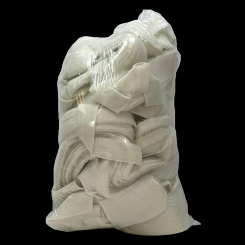 3 kg påse med vadd rester slumpmässigt skurna delar fast flexibelt material perfekt för väsktillverkning av fyllning av quiltning hantverk fyllning