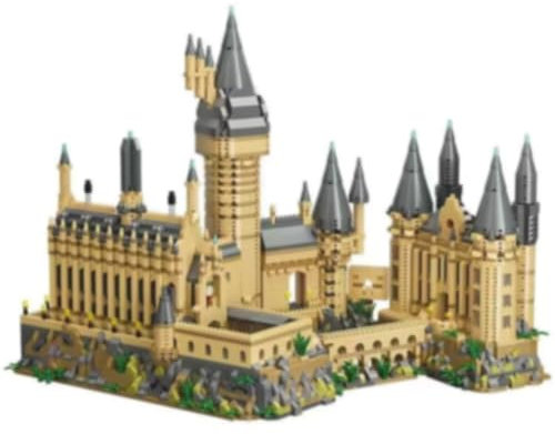 Schloss Bauspielzeug,Magic Castle Klemmbausteine Bausteine,Magic Bauspielzeug,1719PCS Magisches Schloss Buch Bausteine Bauspielzeugsets,Sammelbares Ausstellungs Deko Modell Geschenke