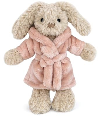 MON AMI Robe The Bunny Stuffed Animal 9/23cms | Soft & Cuddly Rabbit Plushie for Kids | Cute Present for Birthdays, Playtime & Cuddles