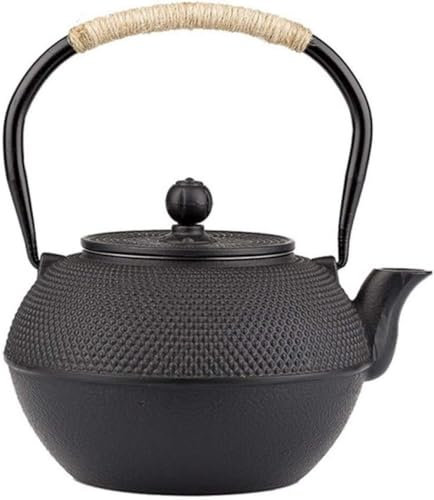 Vattenkokare, japansk tekanna av järn med infusionsanordning i rostfritt stål Gjutjärnstekanna tekanna till kokande vatten Te 0,9L snabbkokande vattenkokare/932