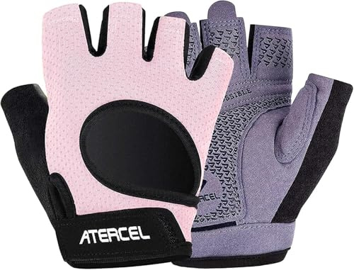 ATERCEL Guanti fitness per ciclismo, allenamento, fitness, guanti da ciclismo traspiranti da uomo e da donna
