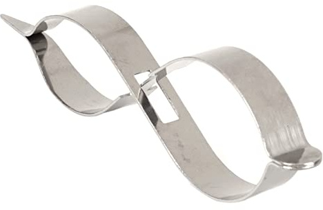 Acouto Pincettes à Souder pour Bijoux, Isolées en Acier Inoxydable, Haute élasticité, Pointe Droite, Verrouillage croisé, Clamp/Holder de Rebond, Autre pour le Soudage des Anneaux, Autres Pincettes