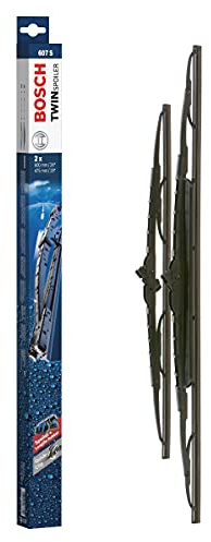 Bosch Scheibenwischer Twin Spoiler 607S, Länge: 600mm/475mm – Set für Frontscheibe