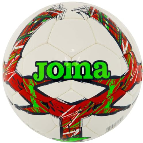 Joma Dali III Ball 401412-206, unisex fotboll, vit, 4 EU