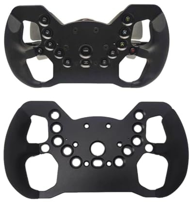 F1 Formula Wheel Lightweight Non-Destructive Replacement for PXN V99 undamaged Steering Wheel;Force feedback Pre-drilled holes For PXN V99