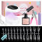 Kit Pose Americaine Ongles Avec 480pcs Capsule Americaine Ongle, Kit Ongle Gel UV Complet Faux Ongles Avec Colle + Lampe UV Led Ongles Gel +Coupe Capsules Ongles Et Colle Faux Ongles Pour Nail Art DIY