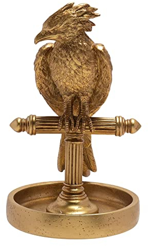 Widdop Warner Bros Harry Potter Alumni Jewellery Stand Fawkes, Gold (WB225)