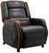 COUGAR Gaming-Sofa Ranger S, Stahlrahmen, atmungsaktives PVC-Leder, mit Lendenkissen, 157°-Liegesystem, 160 kg Tragkraft, Orange