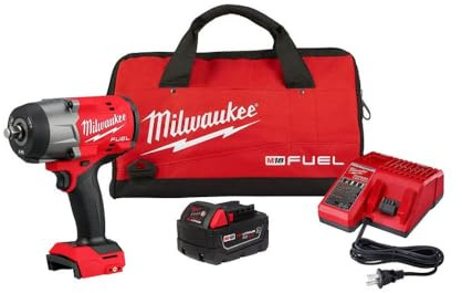 Milwaukee Electric - M18 Fuel 1/2 HIGH Torque Impact Wrench W/FRICTI