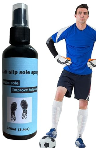 Genérico Spray para Agarre de Zapatos,Spray para Agarre de Zapatos de Baloncesto, de tracción para 100ml | para de de Zapato, Spray Antideslizante para Calzado Deportivo, Accesorios p