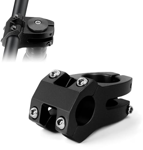 MTB Stem 22.2mm, 35mm Short Bike Stem for 28.6mm Steerer, Road Bike & BMX