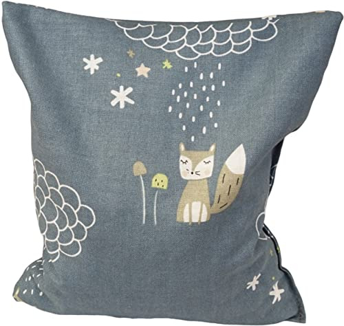 Kinder-Kirschkernsäckchen geblümt ca. 17x16 cm