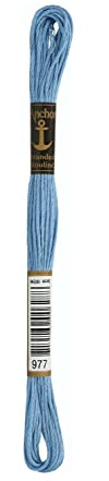 ANCHOR Broderi trådar sticktwist, löplängd: 8m 977