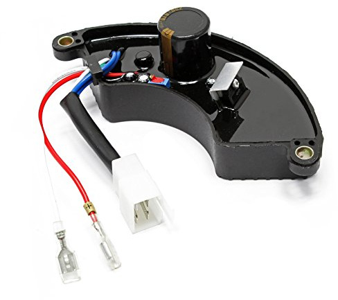 Wiltec Ersatzteil für Stromerzeuger automatische Spannungsregelung, Spannungsregler AVR 5 kW für Benzinmotoren, für konstante Ausgangsspannung