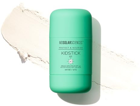 MDSolarSciences Mineral Sunscreen KidStick, Zinc Oxide, SPF 40, 0.6 Oz. / 17 g