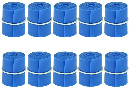 WELLDOER 10 rotoli di laccio emostatico usa e getta senza lattice per emergenze mediche, emostatiche, forniture infermieristiche, essenziali, 10 rotoli usa e getta, laccio emostatico senza lattice