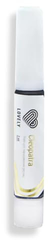 LOVELY Wimpernkleber CLEOPATRA - sehr schneller Kleber, Trocknungszeit: SOFORT, 8 Wochen Haftkraft - Wimpernkleber für Wimpernverlängerung geeignet für Studios & Fremdanwendung - 2ml Schwarz