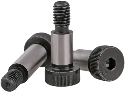 AYYSSM Arbre à tête Creuse hexagonale, roulements à Rouleaux de Haute précision, vis à épaulement, Boulon M5-M12(25mm,D16xM12 (1Pcs))